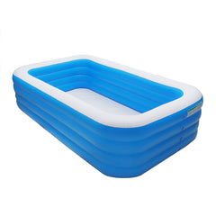 3/4 Layers Inflatable Swimming Pool Home Camping Garden Ground Pool